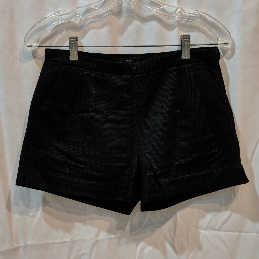 Jcrew pleated high waist shorts